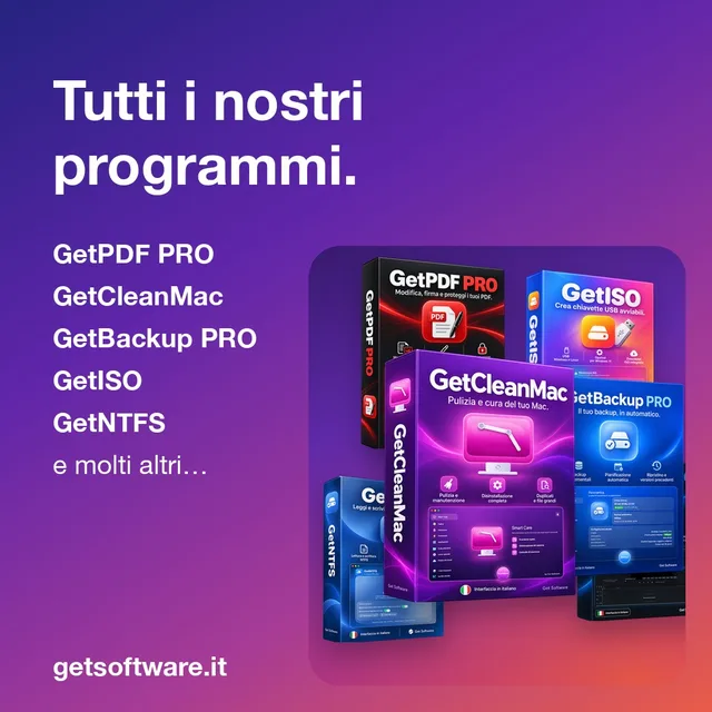Post Instagram GetSoftware: Tutti i programmi