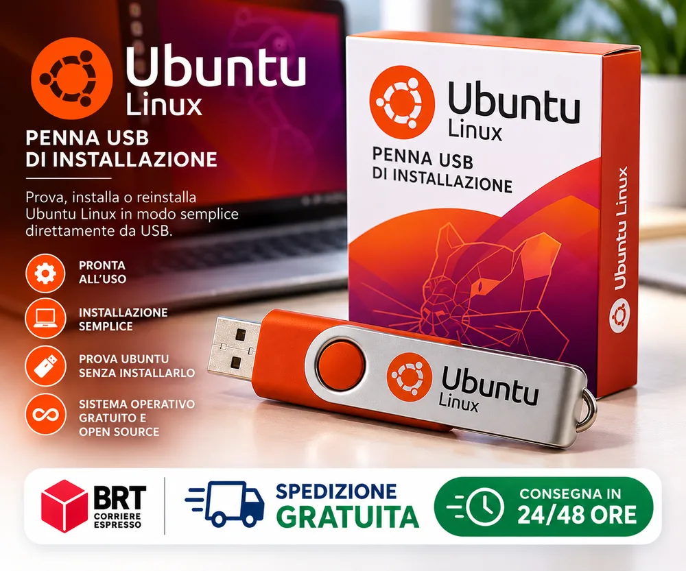 Ubuntu Linux – Penna USB di Installazione