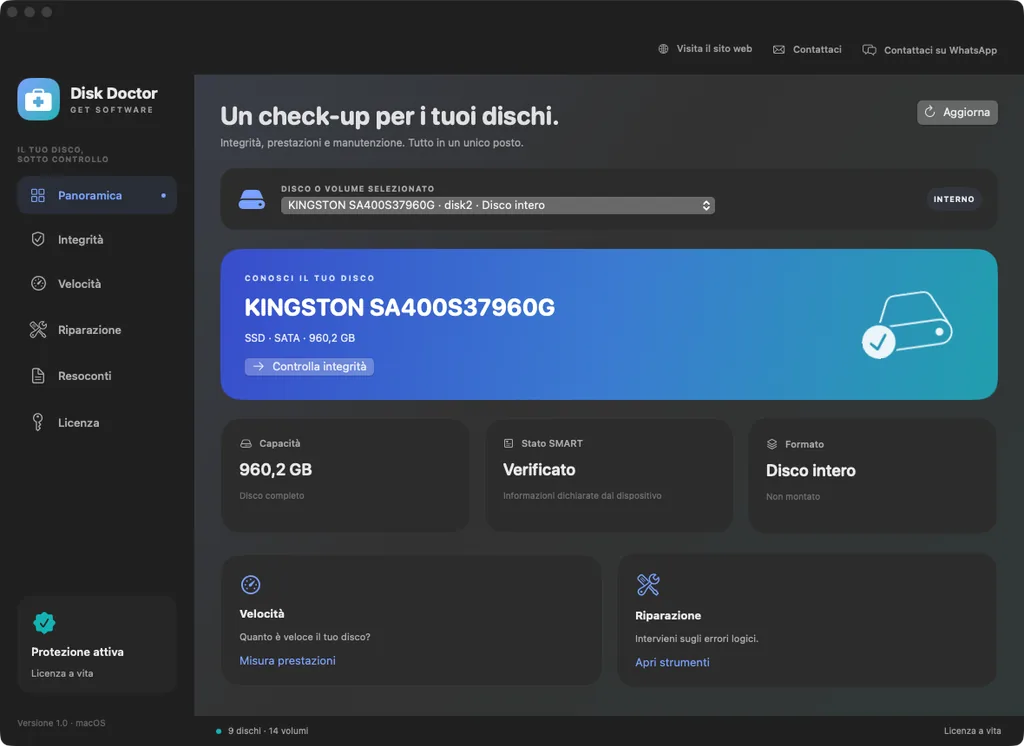 Disk Doctor - Get Software per Mac